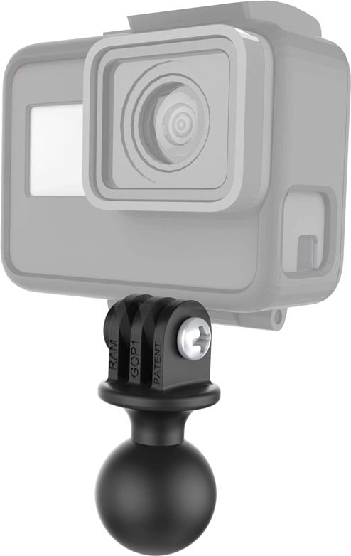 Ram Mount Action Camera Universal, adaptateur bille - Noir