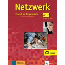 Netzwerk A1 in Teilbänden - Kurs- und Arbeitsbuch, Teil 2 mit 2 Audio-CDs und DVD