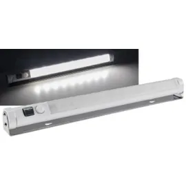 ChiliTec LED Unterbauleuchte mit Bewegungsmelder Batteriebet., 9 SMD LEDs, 80lm, weiß