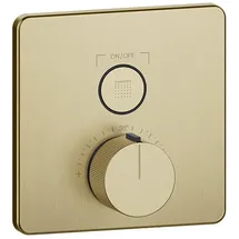 GESSI HiFi Thermostat 1-Weg, - messing gebürstet