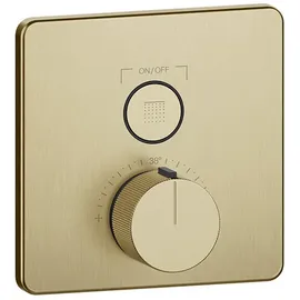 GESSI HiFi Thermostat 1-Weg, - messing gebürstet