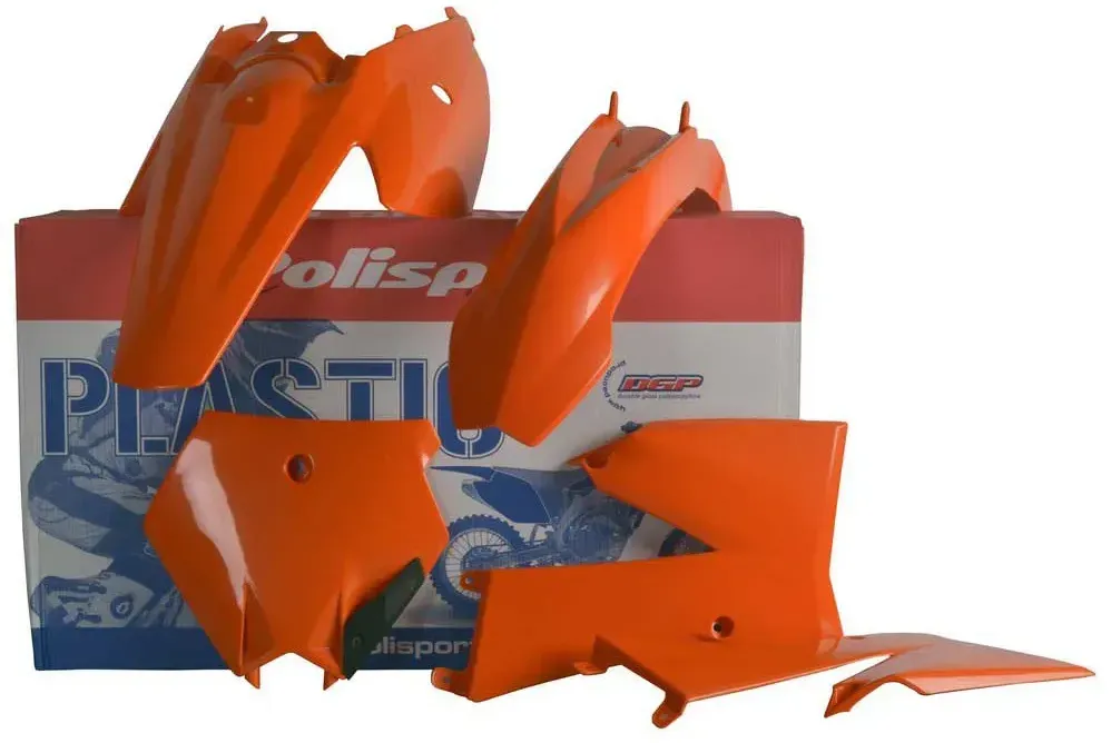 Polisport Mx Ktm Sx85 06-12 Oem 06-10 90131 Plastikbausatz - Orange - One Size