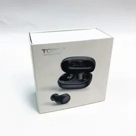 TOZO A1 Mini Bluetooth Kopfhörer Integriertes Mikrofon Immersive Premium-Sound-Kopfhörer (kompatibel für kleine Ohren), Schwarz