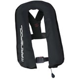 Marinepool Automatische Sicherheitsweste Compact II 150 N mit separater Schwimmblase schwarz I Automatische Rettungsweste I Hoher Komfort I Universelle Passform I Euro-Norm