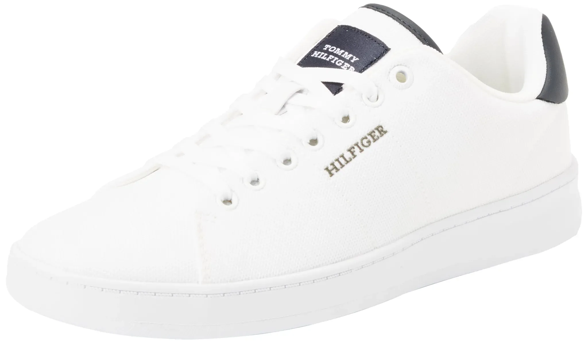 Tommy Hilfiger Herren Cupsole Sneaker Schuhe, Weiß (White), 41