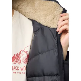 Jack Wolfskin Wintermantel schwarz XL
