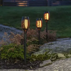 Star Trading Flame Mini LED Gartenlicht schwarz