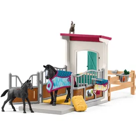 Schleich Horse Club Pferdebox mit Stute und Fohlen 42611