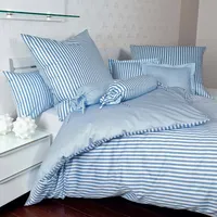 JANINE Nackenrolle Modern Classic 15 x 40 cm Blau