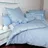 JANINE Nackenrolle Modern Classic 15 x 40 cm Blau
