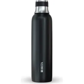 Brita sodaTRIO Edelstahl Sodaflasche 0.5l schwarz (1046736)