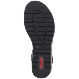 Rieker Keilsandaletten Damen Schwarz 37