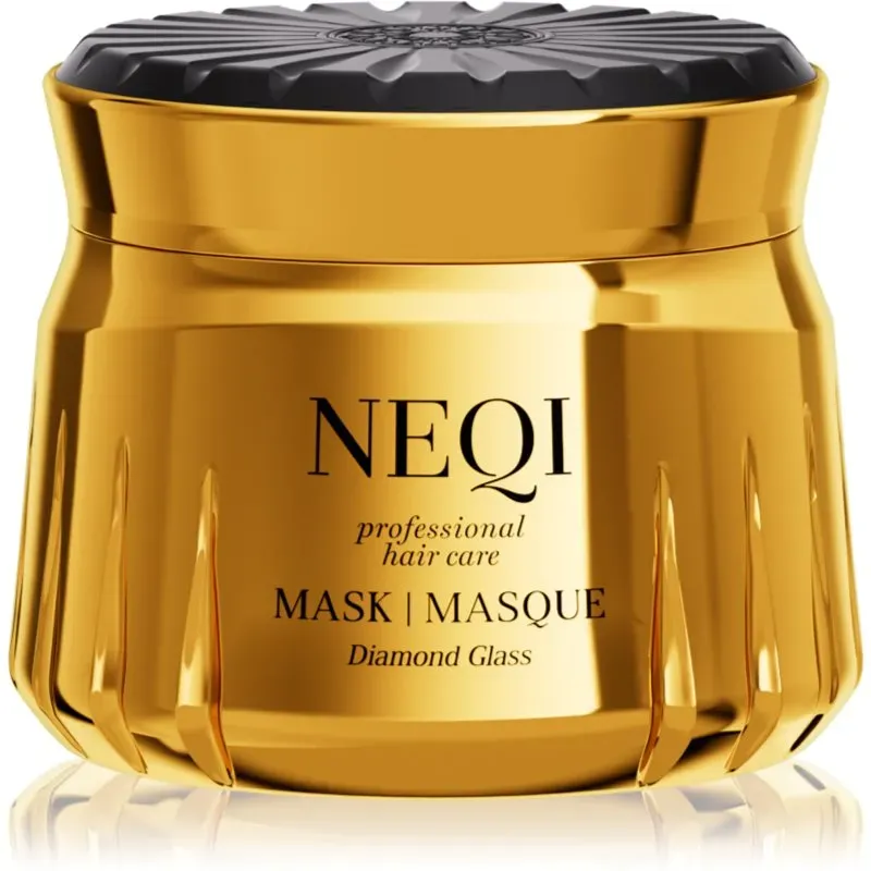 NEQI Diamond Glass Mask Maske für glänzendes und geschmeidiges Haar 250 ml