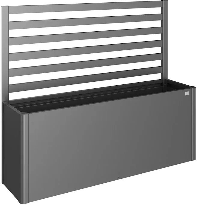 Biohort Rankgitter für Belvedere Gr. 200 (MINI, MIDI und MAXI) und Hochbeet 2 m Seite, dunkelgrau-metallic