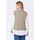 GOLDNER Rundhalspullover beige 24