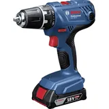 Bosch Professional Akku-Bohrschrauber GSR 18V-21 inkl. 3 x Akku - Rot