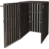 MCW Mülltonnenverkleidung J28 115 x 77 x 97 cm grau