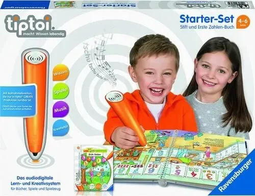 tiptoi® - Starter-Set: Stift und Erste Zahlen-Buch - Stift der 3. Generation