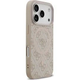 U.S. Polo Assn. iPhone 17 Pro MagSafe Hülle Kunstleder rosa
