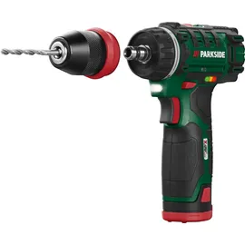 Parkside PARKSIDE® 12 V Akku-Bohrschrauber »PBSA 12 E4« mit Akku Ladegerät