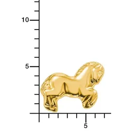 Amor Ohrstecker Pferd Gelbgold 375 2013796