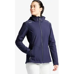 Softshelljacke Segeln Damen winddicht - Sailing 900 asphaltblau DE 34 / FR 36