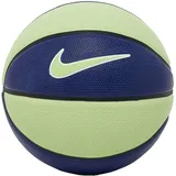 Nike Skills Basketball aus Gummi in der Farbe deep royal Blue/Vapor Green/White, Größe: 3, N.000.1285.473.03