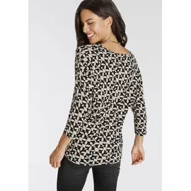 LAURA SCOTT 3/4-Arm-Shirt Schwarz 42