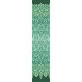 BASSETTI RAGUSA Foulard aus 100% Baumwolle in der Farbe Tannengrün V1, Maße: 270x270 cm