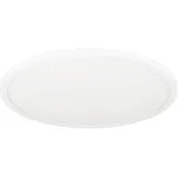 EGLO connect LED-Deckenlampe Rovito-Z, Ø 42 cm, ZigBee, App und Sprachsteuerung Alexa, Lichtfarbe einstellbar (warmweiß-kaltweiß), RGB Backlight, dimmbar, Deckenlampe weiß