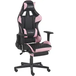 Gaming Stuhl Kunstleder Rosa VICTORY