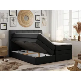 MKS Luka King 120 x 200 cm H3 Schwarz