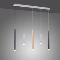 Paul Neuhaus PURE Gemin LED-Pendelleuchte 5-flammig mix
