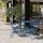 luxuskollektion Bistro Set 3-tlg. Peacock Blue