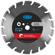 TYROLIT Diamant-Nassschnitttrennscheibe Premium*** FSC, 350 x 3.2/12 mm