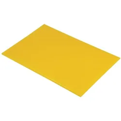 Hygiplas standard Schneidebrett mit hoher Dichte gelb