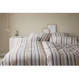 ELEGANTE Julia Gestreift Blau/Bunt 135 x 200 cm + 80 x 80 cm