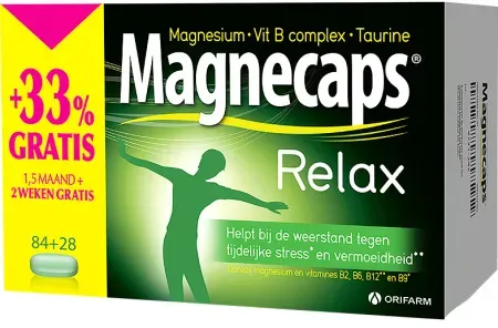 Magnecaps Relax 84+28 Kapseln