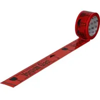 WIHEDÜ Packband Vorsicht Glas, 50mm x 66m