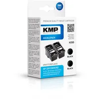 KMP H25D kompatibel zu HP 339 schwarz 2er Pack
