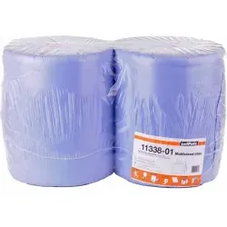 zetPutz Multiclean® plus Putztuchrolle, 3 lg., blau 11338-01 , 1 Paket = 2 Rollen