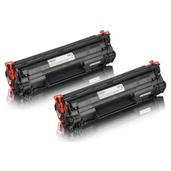Sparset kompatibel zu HP CF 283 A / 83A enthält 2x Tonerkartusche