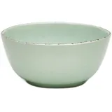 VAN WELL | URBAN Schale 15 cm grün 4er Set - Steinzeug Bowl, für Nudeln, Suppe,Salat Poke oder Müsli