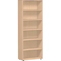 Geramöbel Flex Aktenregal 80 x 40 x 216 cm braun