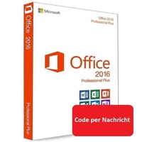 Microsoft Office 2016 Professional Plus Key - Code Sofort per Nachricht