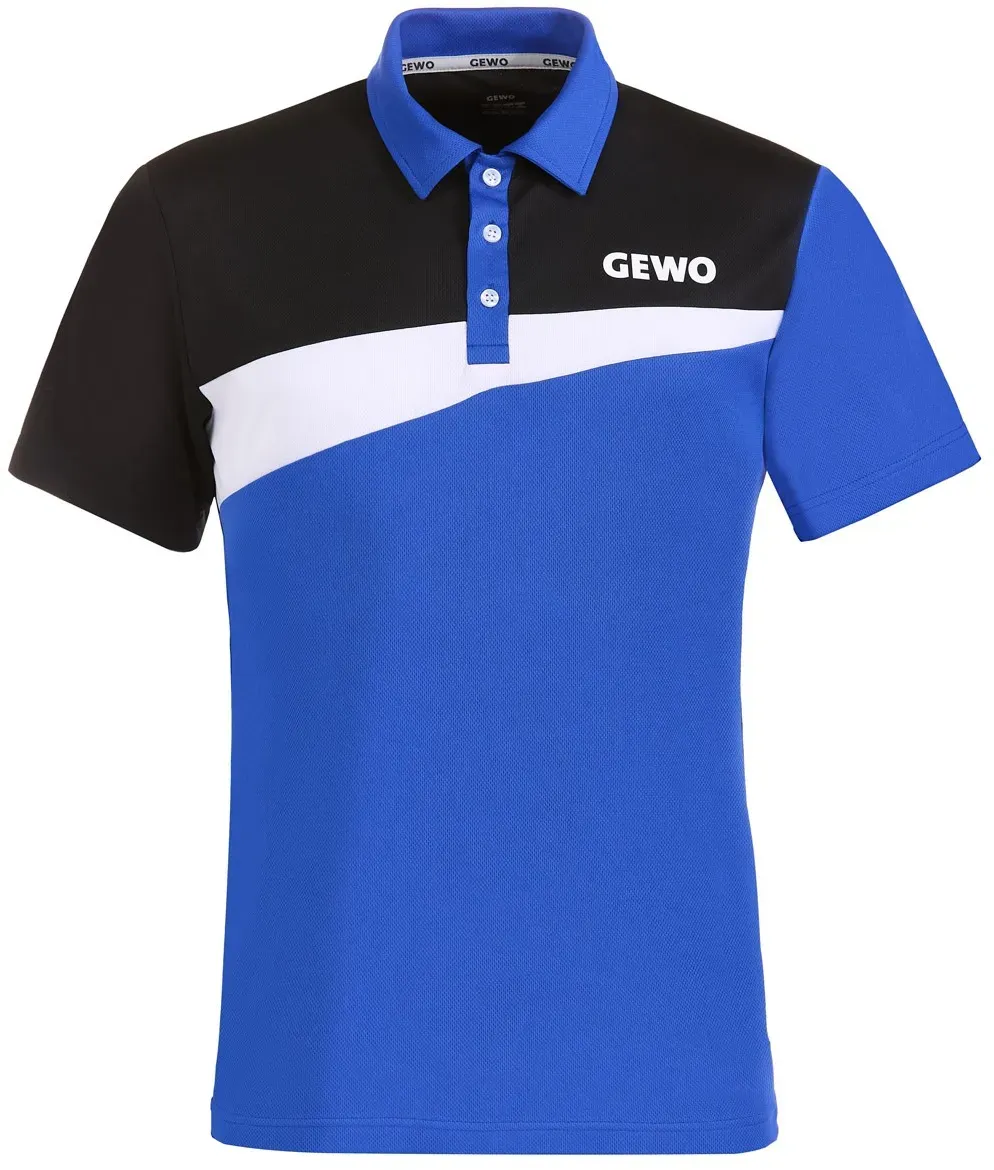 Gewo Hemd Fondi II royal/schwarz XL - XL