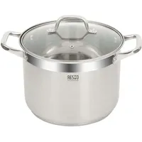 RESTO Kitchenware Libra 8 l Rund Edelstahl