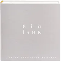 Goldbuch Fotobuch EIN JAHR, sandgrau 4009835310441 Goldbuch