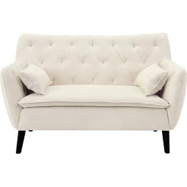 Atlantic Home Collection Couch 2-Sitzer Beige