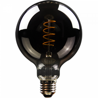 Blulaxa LED-Lampe Filament Vintage E27, 5W 1800K 140lm, Glas smoky VBS BLU-49077